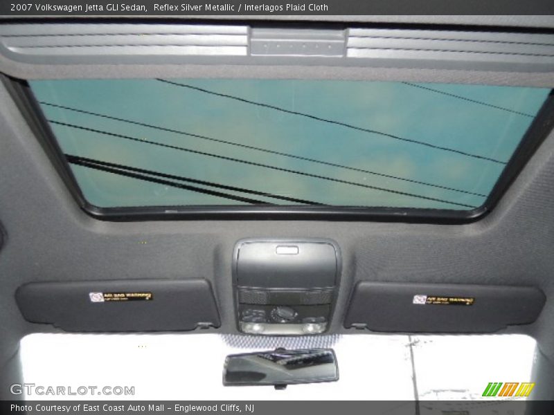 Reflex Silver Metallic / Interlagos Plaid Cloth 2007 Volkswagen Jetta GLI Sedan