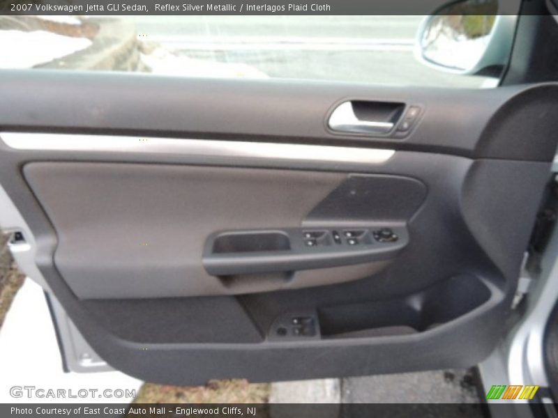 Reflex Silver Metallic / Interlagos Plaid Cloth 2007 Volkswagen Jetta GLI Sedan