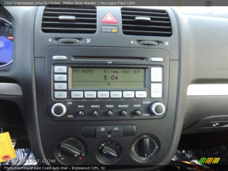 Reflex Silver Metallic / Interlagos Plaid Cloth 2007 Volkswagen Jetta GLI Sedan