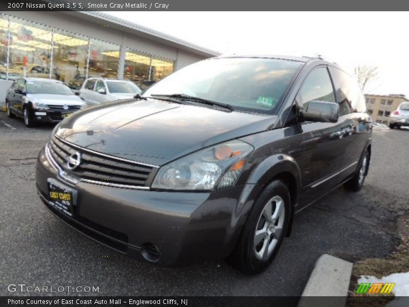 Smoke Gray Metallic / Gray 2007 Nissan Quest 3.5 S