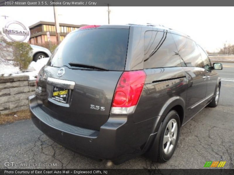 Smoke Gray Metallic / Gray 2007 Nissan Quest 3.5 S