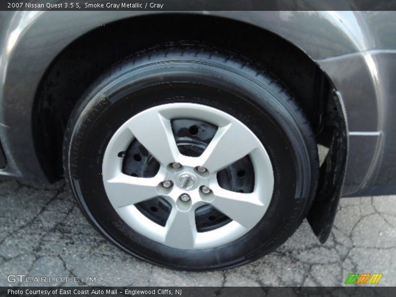 Smoke Gray Metallic / Gray 2007 Nissan Quest 3.5 S