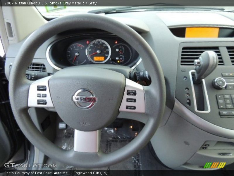 Smoke Gray Metallic / Gray 2007 Nissan Quest 3.5 S