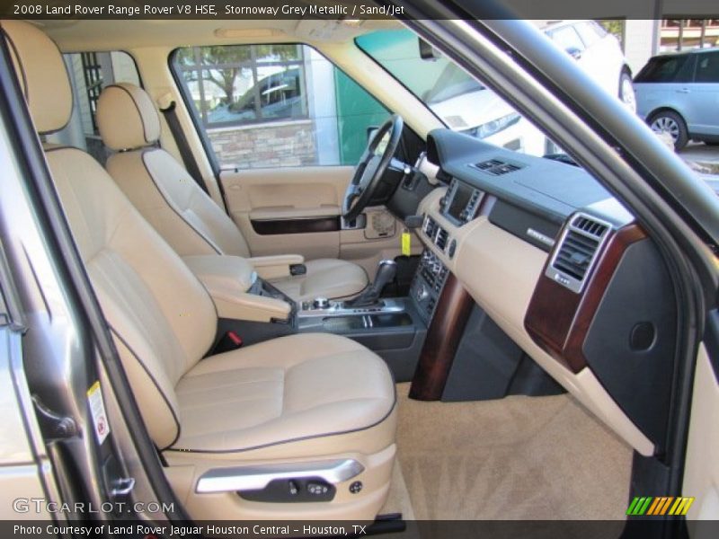  2008 Range Rover V8 HSE Sand/Jet Interior