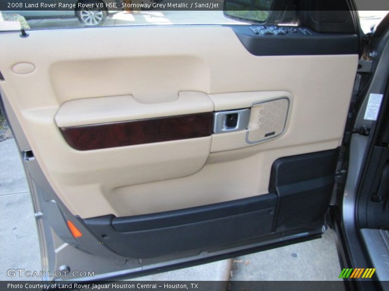 Stornoway Grey Metallic / Sand/Jet 2008 Land Rover Range Rover V8 HSE