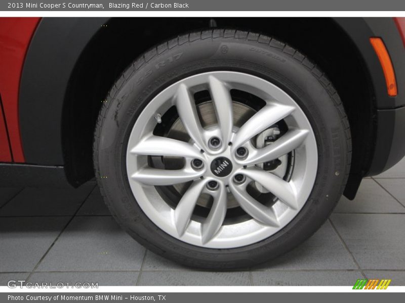 Blazing Red / Carbon Black 2013 Mini Cooper S Countryman