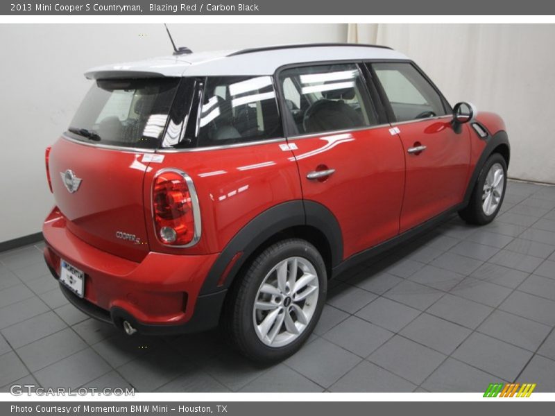 Blazing Red / Carbon Black 2013 Mini Cooper S Countryman