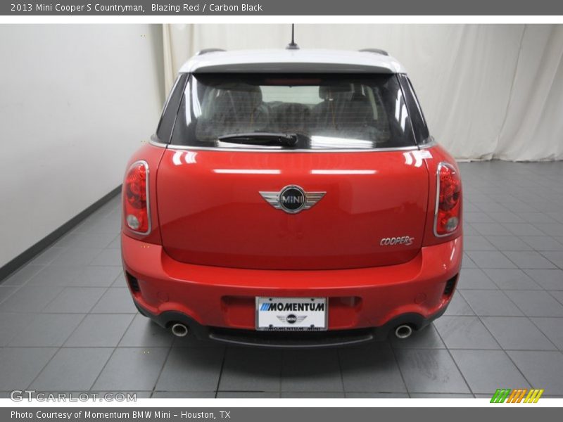Blazing Red / Carbon Black 2013 Mini Cooper S Countryman