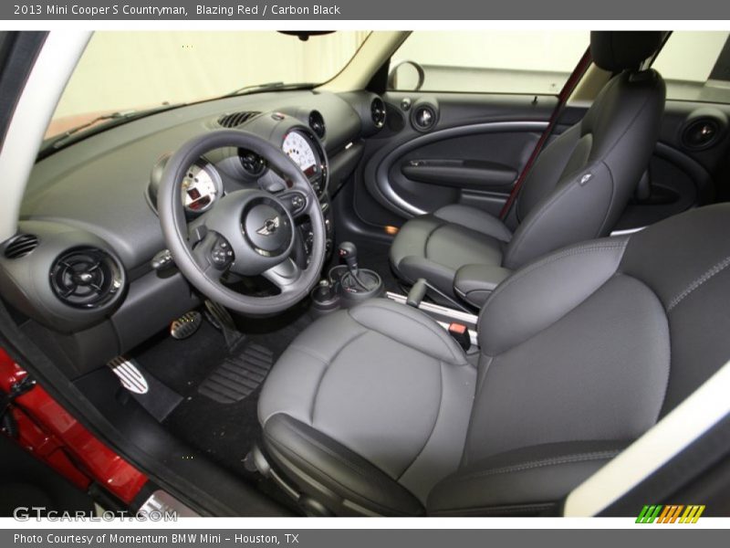 Blazing Red / Carbon Black 2013 Mini Cooper S Countryman
