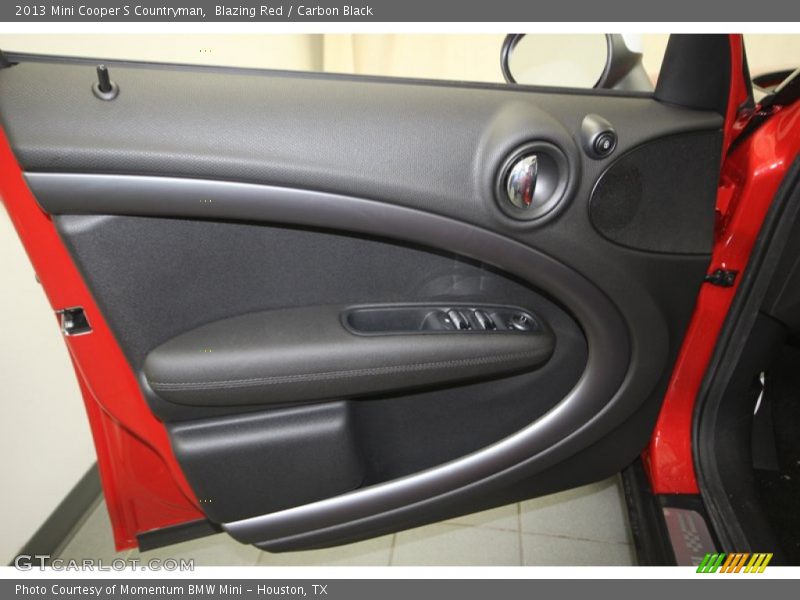 Blazing Red / Carbon Black 2013 Mini Cooper S Countryman
