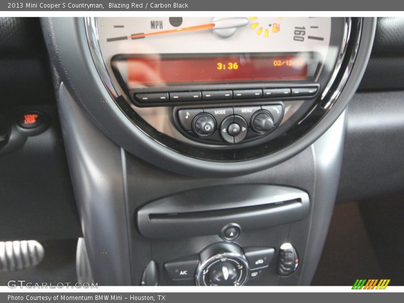 Blazing Red / Carbon Black 2013 Mini Cooper S Countryman