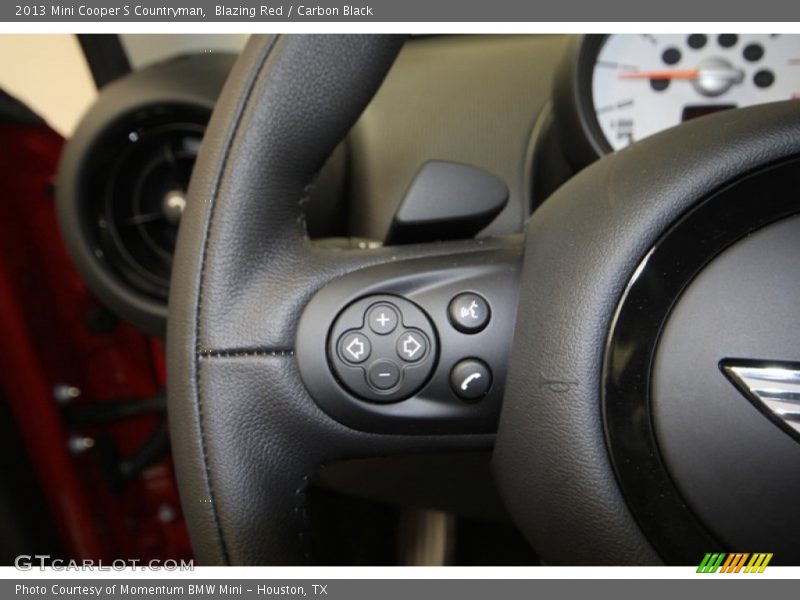 Blazing Red / Carbon Black 2013 Mini Cooper S Countryman