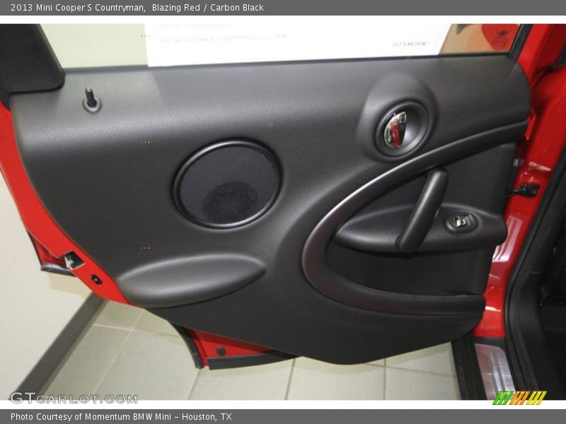 Blazing Red / Carbon Black 2013 Mini Cooper S Countryman