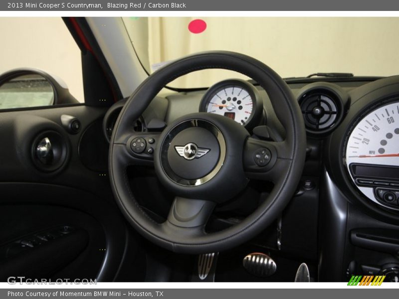 Blazing Red / Carbon Black 2013 Mini Cooper S Countryman