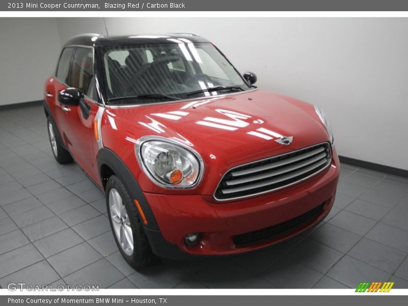 Blazing Red / Carbon Black 2013 Mini Cooper Countryman