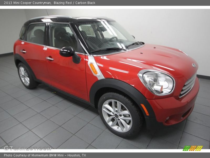 Blazing Red / Carbon Black 2013 Mini Cooper Countryman