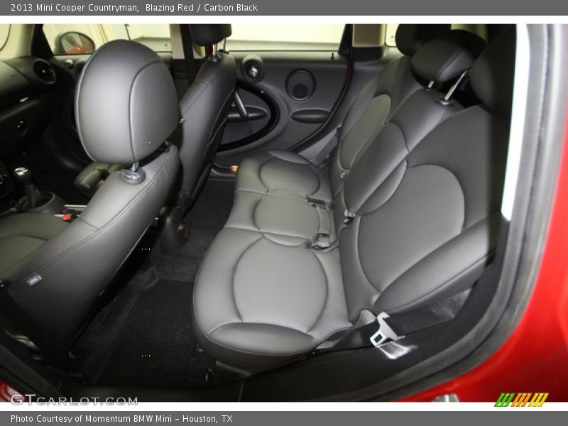 Rear Seat of 2013 Cooper Countryman