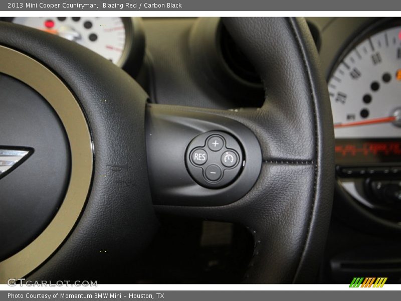 Controls of 2013 Cooper Countryman