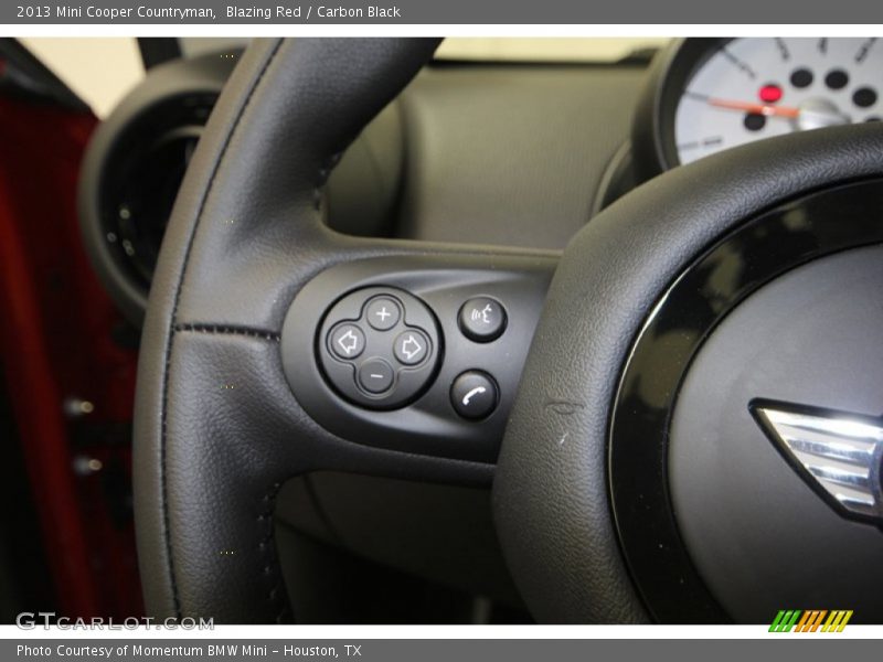 Controls of 2013 Cooper Countryman