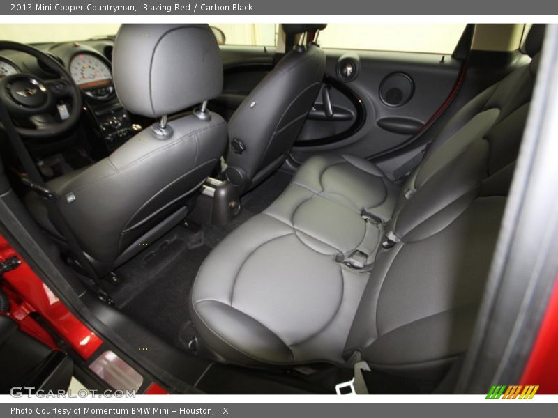 Rear Seat of 2013 Cooper Countryman