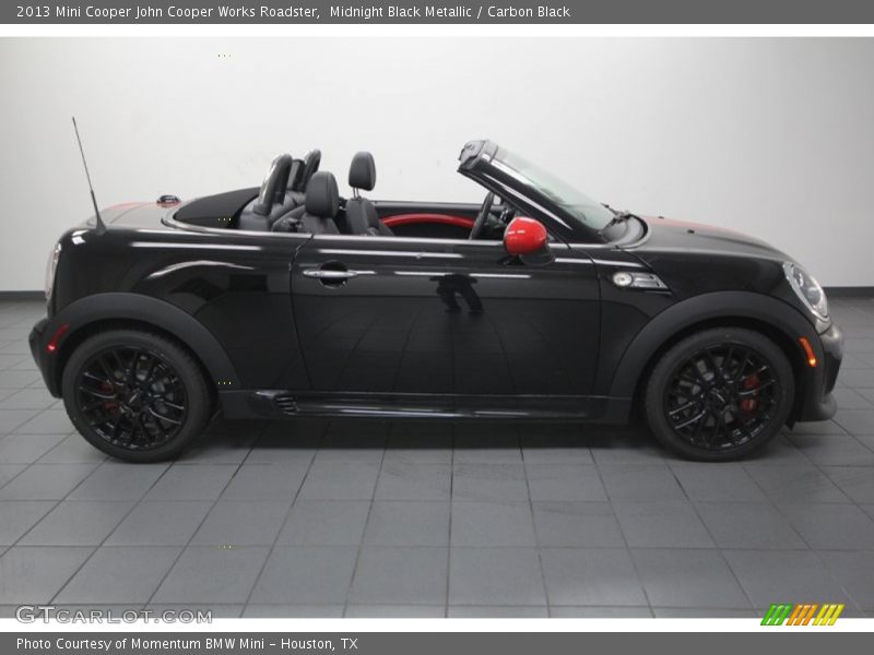  2013 Cooper John Cooper Works Roadster Midnight Black Metallic