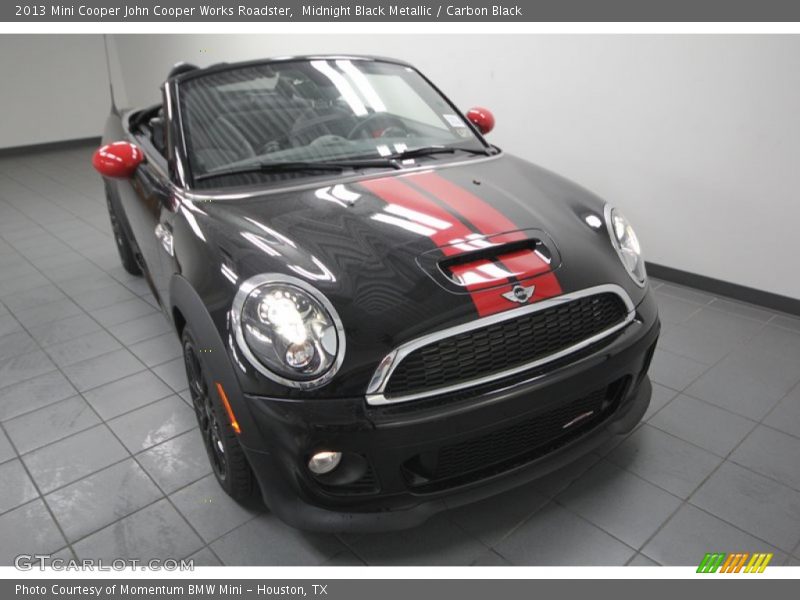 Midnight Black Metallic / Carbon Black 2013 Mini Cooper John Cooper Works Roadster