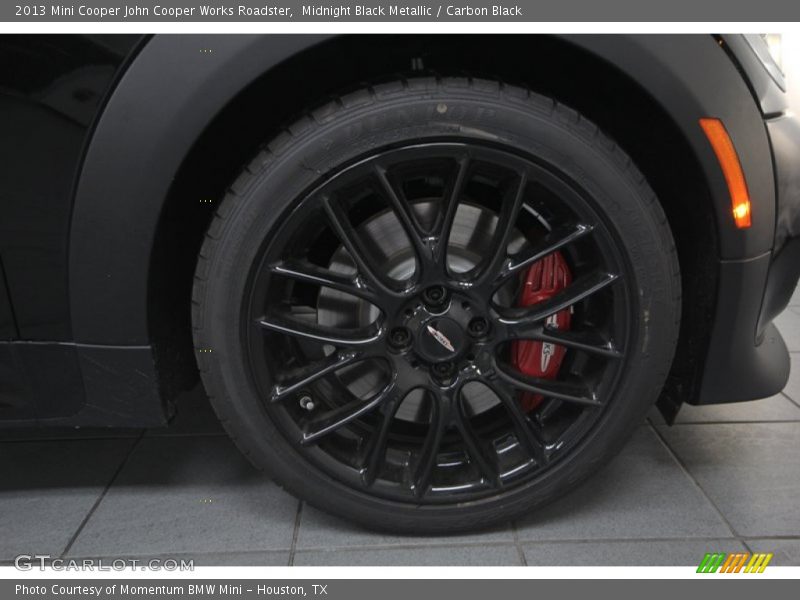 Midnight Black Metallic / Carbon Black 2013 Mini Cooper John Cooper Works Roadster