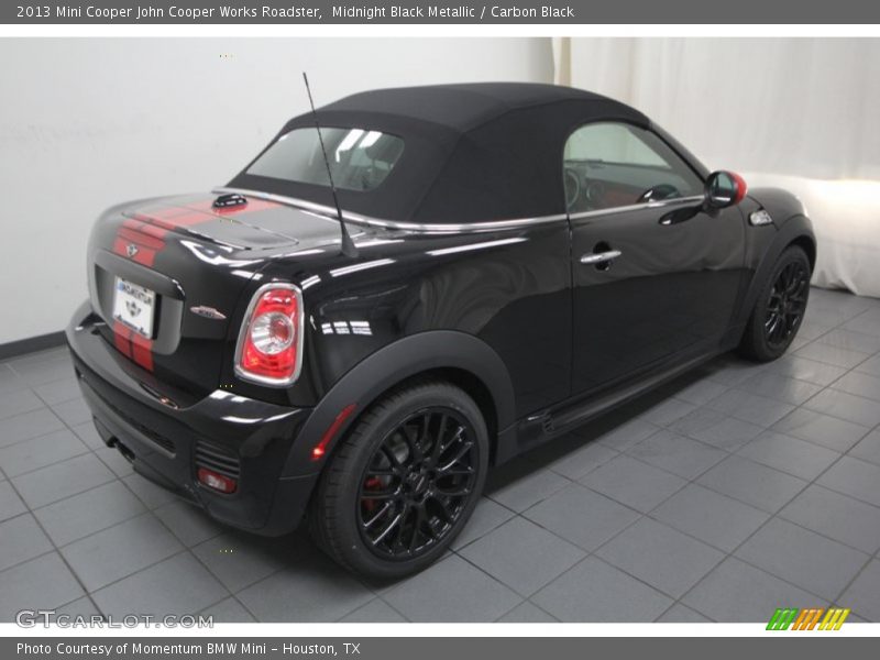 Midnight Black Metallic / Carbon Black 2013 Mini Cooper John Cooper Works Roadster
