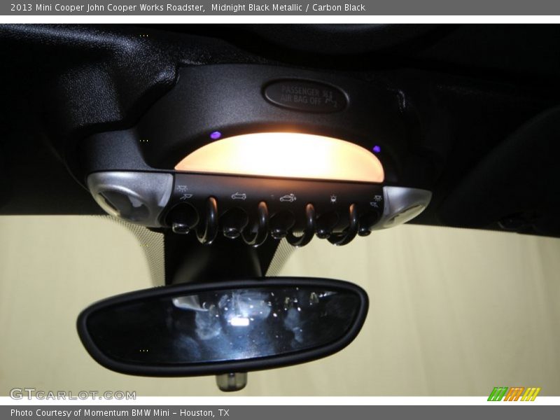 Midnight Black Metallic / Carbon Black 2013 Mini Cooper John Cooper Works Roadster