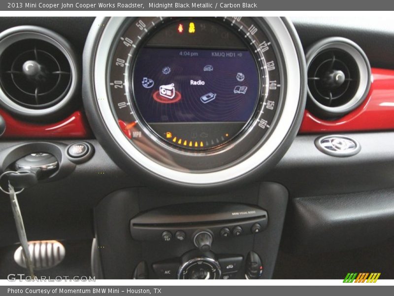 Midnight Black Metallic / Carbon Black 2013 Mini Cooper John Cooper Works Roadster