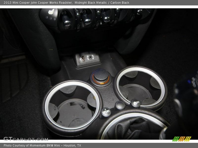 Midnight Black Metallic / Carbon Black 2013 Mini Cooper John Cooper Works Roadster