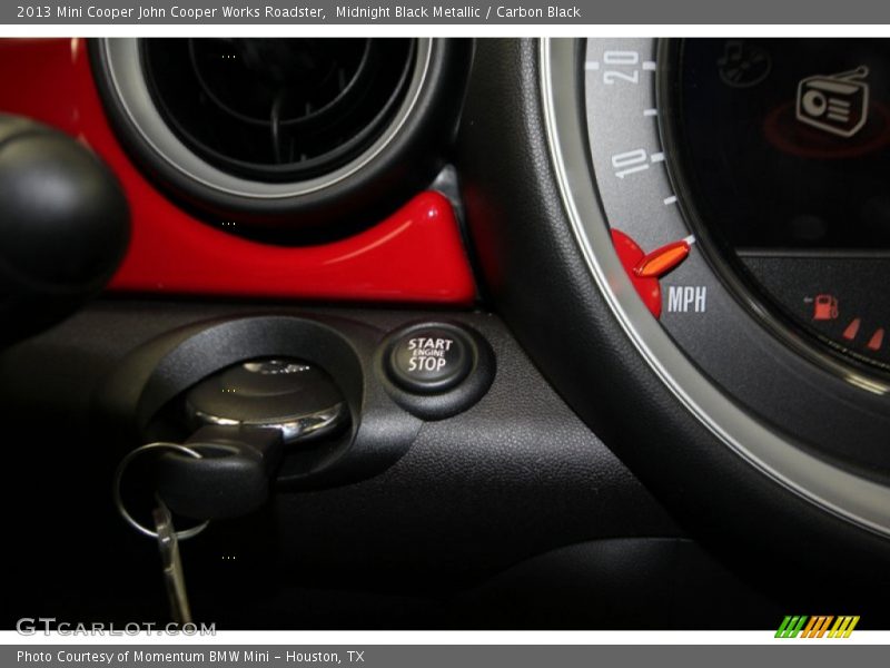Midnight Black Metallic / Carbon Black 2013 Mini Cooper John Cooper Works Roadster