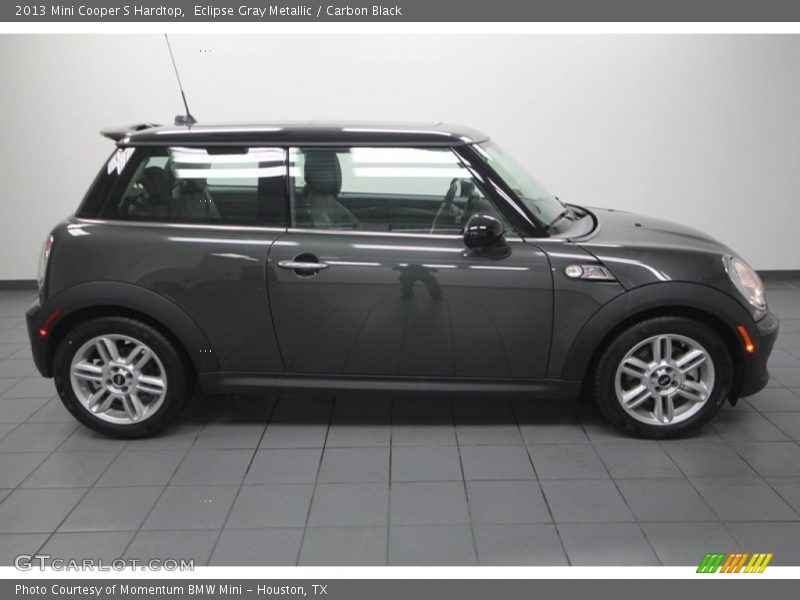 Eclipse Gray Metallic / Carbon Black 2013 Mini Cooper S Hardtop
