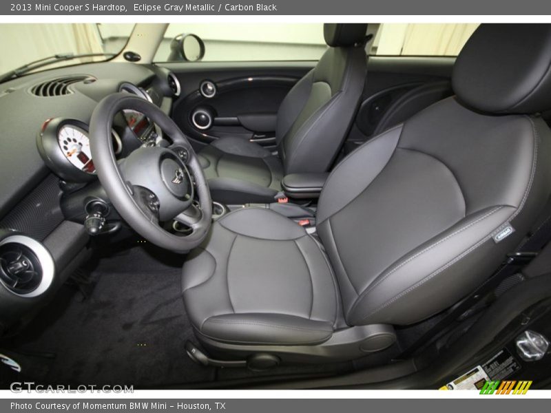 Eclipse Gray Metallic / Carbon Black 2013 Mini Cooper S Hardtop