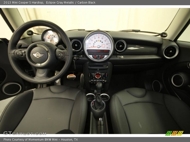Eclipse Gray Metallic / Carbon Black 2013 Mini Cooper S Hardtop