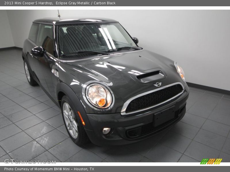 Eclipse Gray Metallic / Carbon Black 2013 Mini Cooper S Hardtop