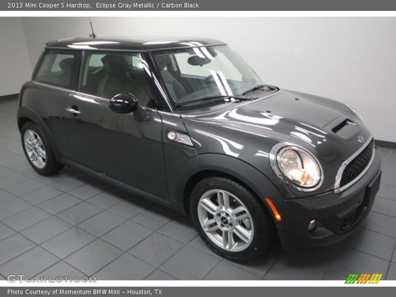 Eclipse Gray Metallic / Carbon Black 2013 Mini Cooper S Hardtop