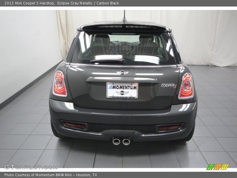 Eclipse Gray Metallic / Carbon Black 2013 Mini Cooper S Hardtop