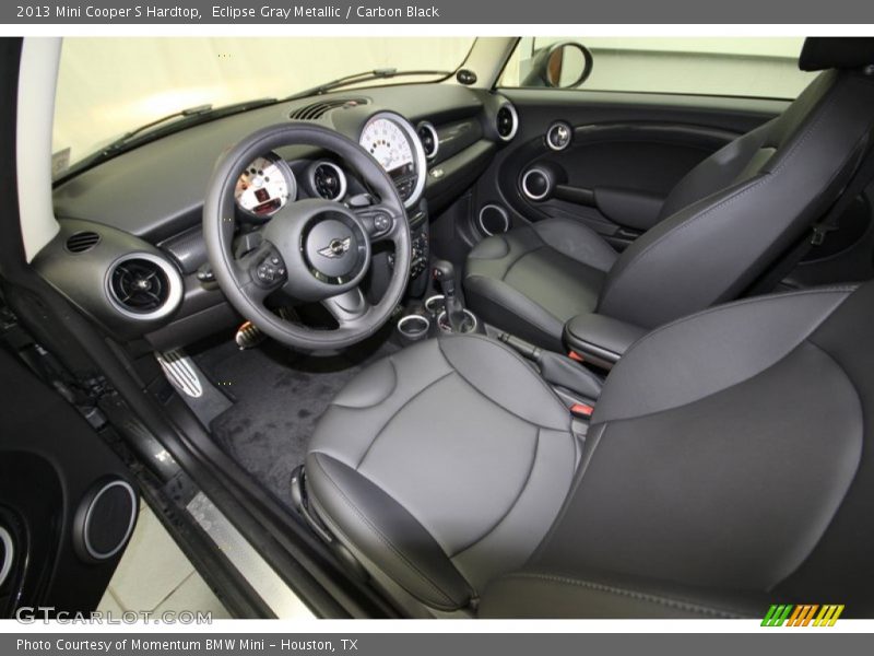 Eclipse Gray Metallic / Carbon Black 2013 Mini Cooper S Hardtop