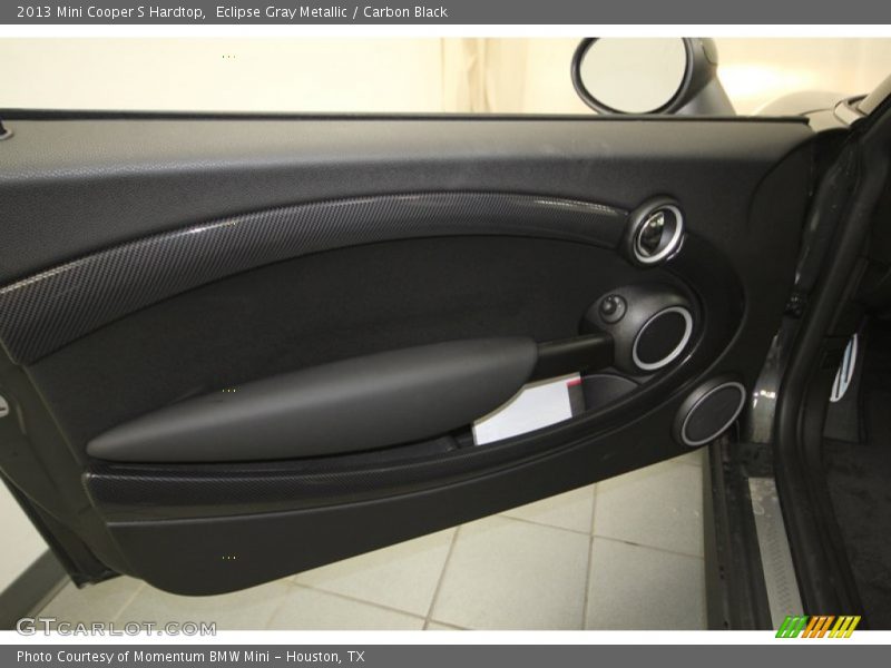 Eclipse Gray Metallic / Carbon Black 2013 Mini Cooper S Hardtop