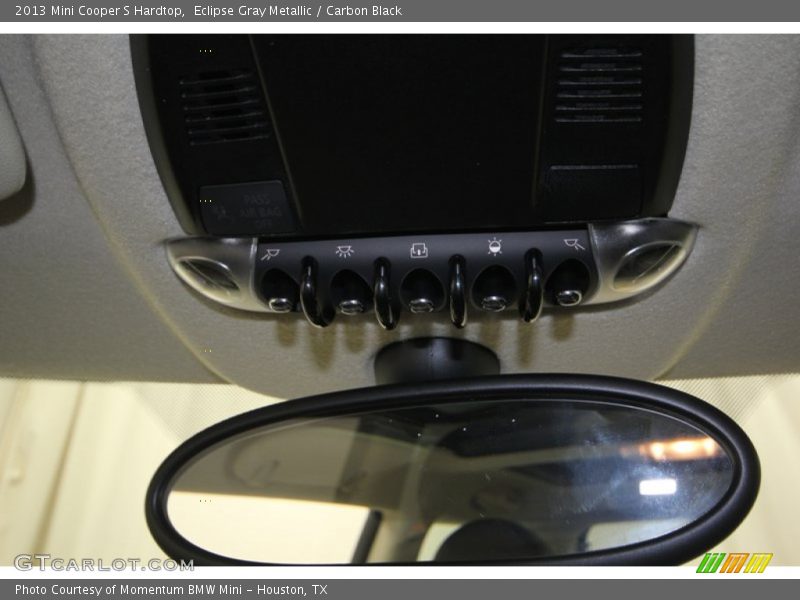 Eclipse Gray Metallic / Carbon Black 2013 Mini Cooper S Hardtop