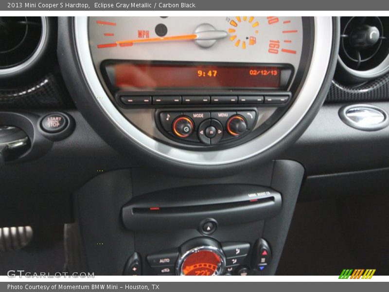 Eclipse Gray Metallic / Carbon Black 2013 Mini Cooper S Hardtop