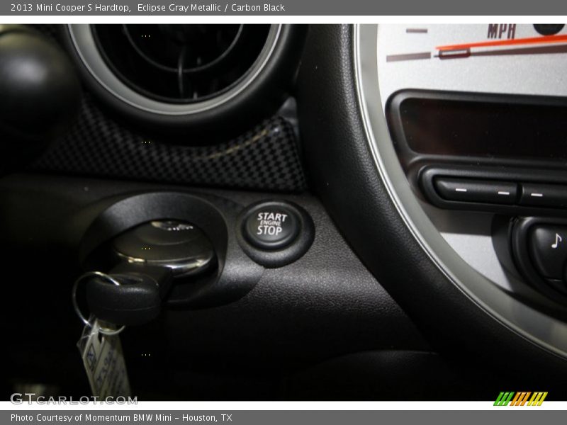Eclipse Gray Metallic / Carbon Black 2013 Mini Cooper S Hardtop