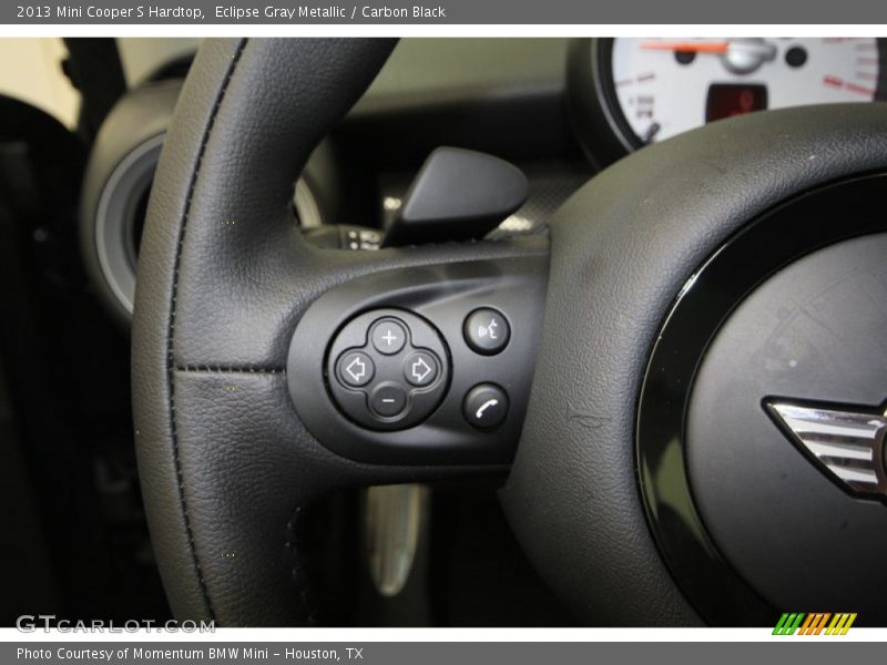 Eclipse Gray Metallic / Carbon Black 2013 Mini Cooper S Hardtop