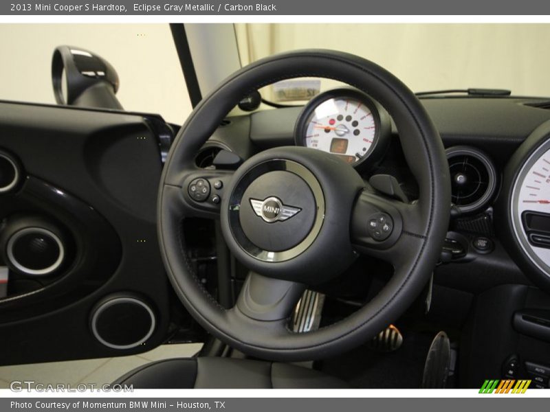 Eclipse Gray Metallic / Carbon Black 2013 Mini Cooper S Hardtop
