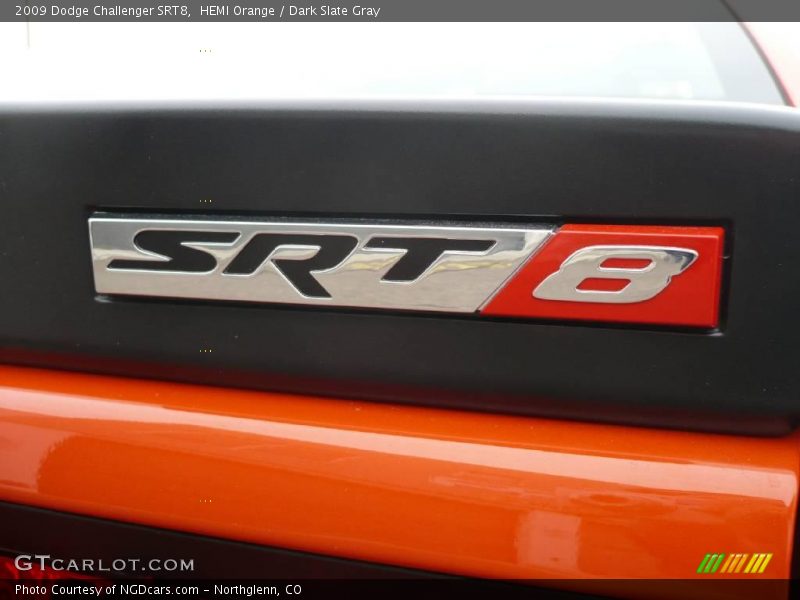 HEMI Orange / Dark Slate Gray 2009 Dodge Challenger SRT8