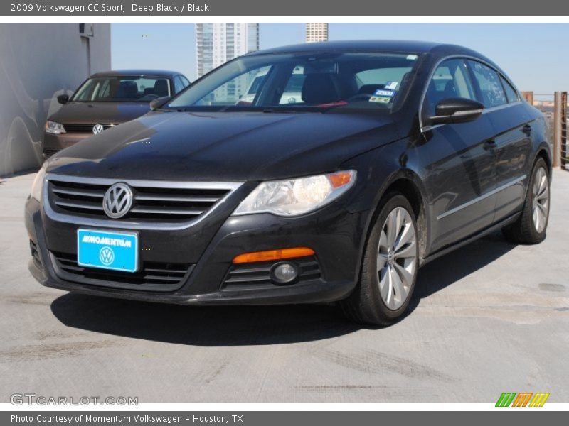 Deep Black / Black 2009 Volkswagen CC Sport
