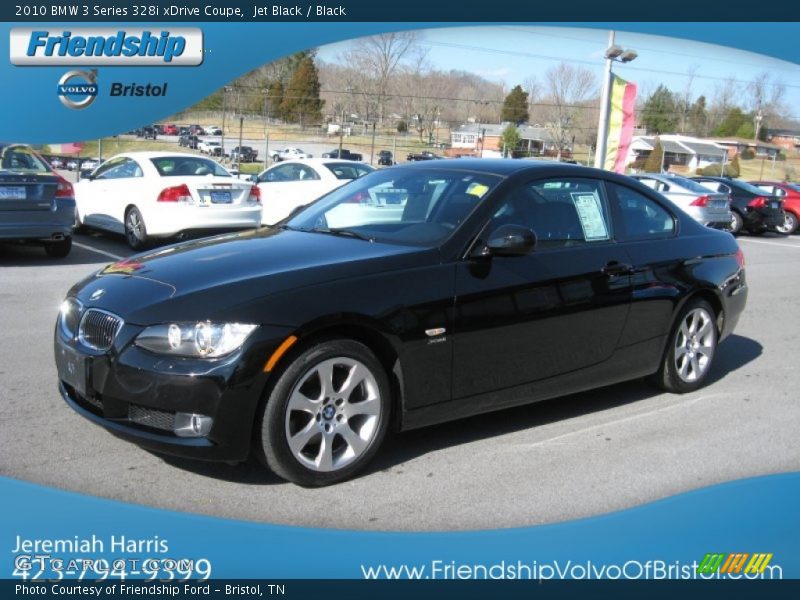 Jet Black / Black 2010 BMW 3 Series 328i xDrive Coupe