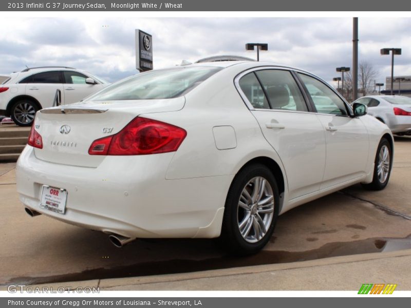 Moonlight White / Wheat 2013 Infiniti G 37 Journey Sedan