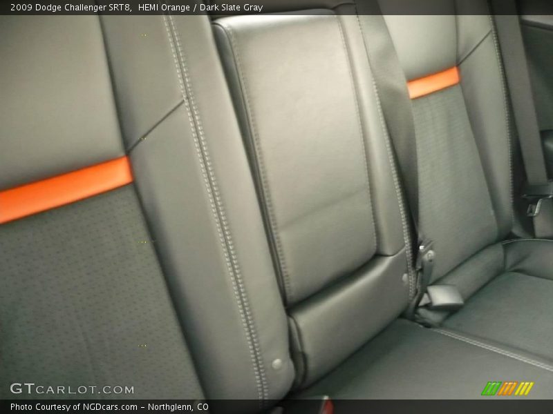 HEMI Orange / Dark Slate Gray 2009 Dodge Challenger SRT8